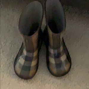 Toddler Burberry rain boots